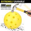 Outdoor Pickleball 74mm Diameter Pickleball Hard PE 40-Hole Pickleball High Elasticity Durable Outdoor Pickleball 2-Pack