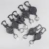 Multi-functional Retractable Rebound Lure Keychain with Anti-theft Steel Wire
