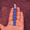 Awesome London Blue Topaz Gemstone Pendant: 925 Sterling Silver Handmade Pendant Necklace Jewelry