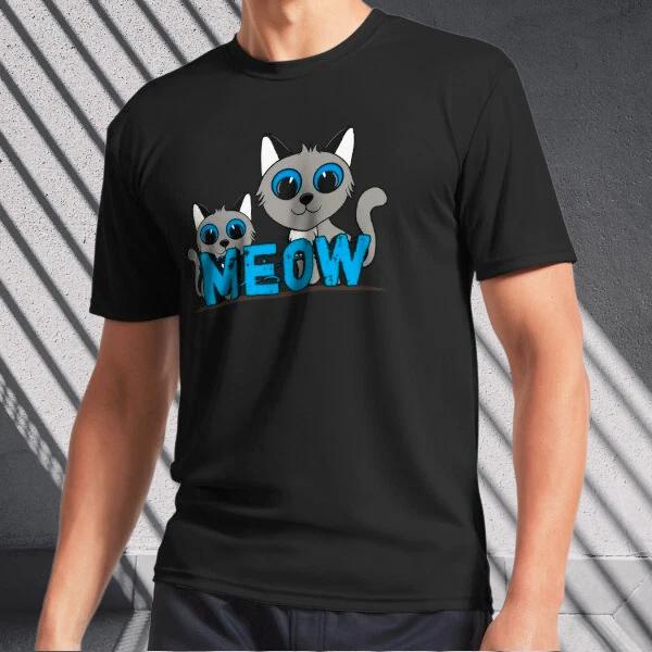 Men s and Women s T-shirts I love my cat and in a cat lover. S