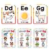 Cross-border English Alphabet Flashcards: Children's Learning Tool for Colors, Animals, and Letters