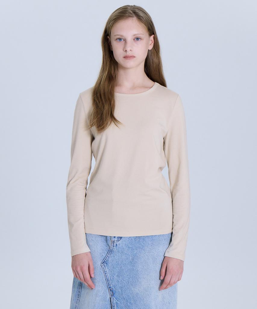Basic House [2Pack] Women'S Slim Fit Spandex Long Sleeve T-Shirt 4 Colors Lats0208