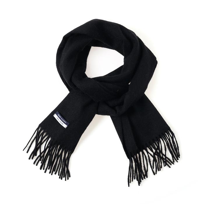 Jeibanseukeullaesig 100% Wool Soft Muffler 2 (C1804-Am902Bk)