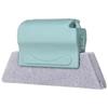 3Pcs Crevice Brush with Soft Cleaning Cloth Ergonomic Non-Slip Handle Reusable Washable Design Window Grooves Narrow Gaps Dust Dirt Remover
