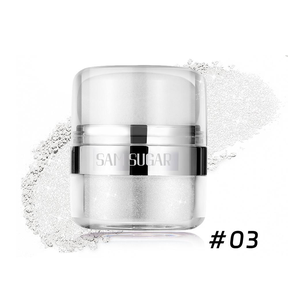 3-färgad långvarig highlighterkräm Byggbar skimrande lyster för alla beige toner Ljus/mörk hud Ansikte Kroppsbehåring Lätt och len