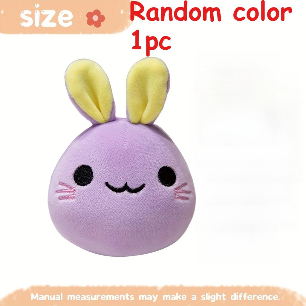 5/1pc Dog Plush Sleeping Toy Rabbit Plush Dolls Adorable Creative Easter Bag of Long Eared Bunny Plush Toys Pet Gifts for Easter