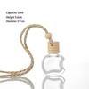 Empty Refillable Hanging Car Diffuser Bottles 21PCS 8ml Transparent Air Freshener Perfume Container Gift for Friends
