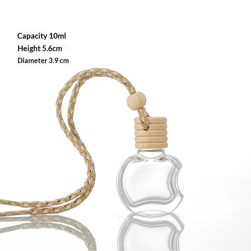 Empty Refillable Hanging Car Diffuser Bottles 21PCS 8ml Transparent Air Freshener Perfume Container Gift for Friends