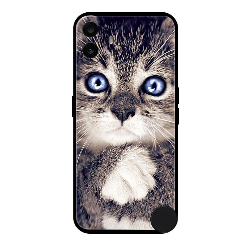 Case For Nothing CMF Phone 1 Case Silicone Protective Cover for Nothing CMF Phone 1 One Bumper Protector Flowers Fundas Coque