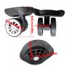 A57 Trolley Case Luggage Wheels Luggage Swivel Left and Right Wheels DIY Suitcase Replacement Parts for Most Suitcases