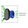 ZSDTRP 66/70/74/80/90/96mm Motorcycle Carburetor Air Filter Net Velocity Stack Mesh for Carb Air Filter Cup 38/42/50/55/63mm Air Filters 7
