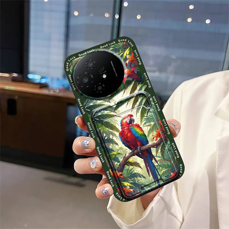 Waterproof Anti-dust Phone Case For TCL 50 Nxtpaper 5G/50Pro Nxtpaper 5G TPU Back Cover Soft Case Card Slot Card Bag