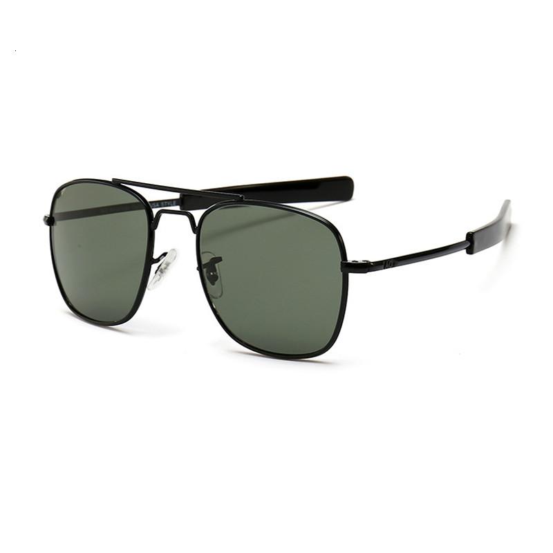Herren Luxusmarke Designer Sonnenbrille Vintage Mode Aviation AO Sonnenbrille Für Herren Amerikanische Armee Militär Optische Glaslinse