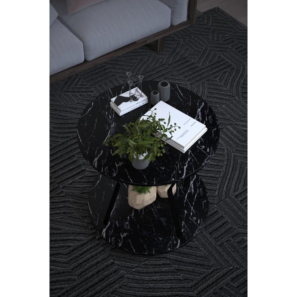 Decorative Stylish Design Coffee Table Black