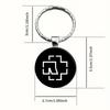1PC The Band Inspired Keychain Durable DIY Car Keyring Accessories Souvenir Gift for Men Woman Band Fans