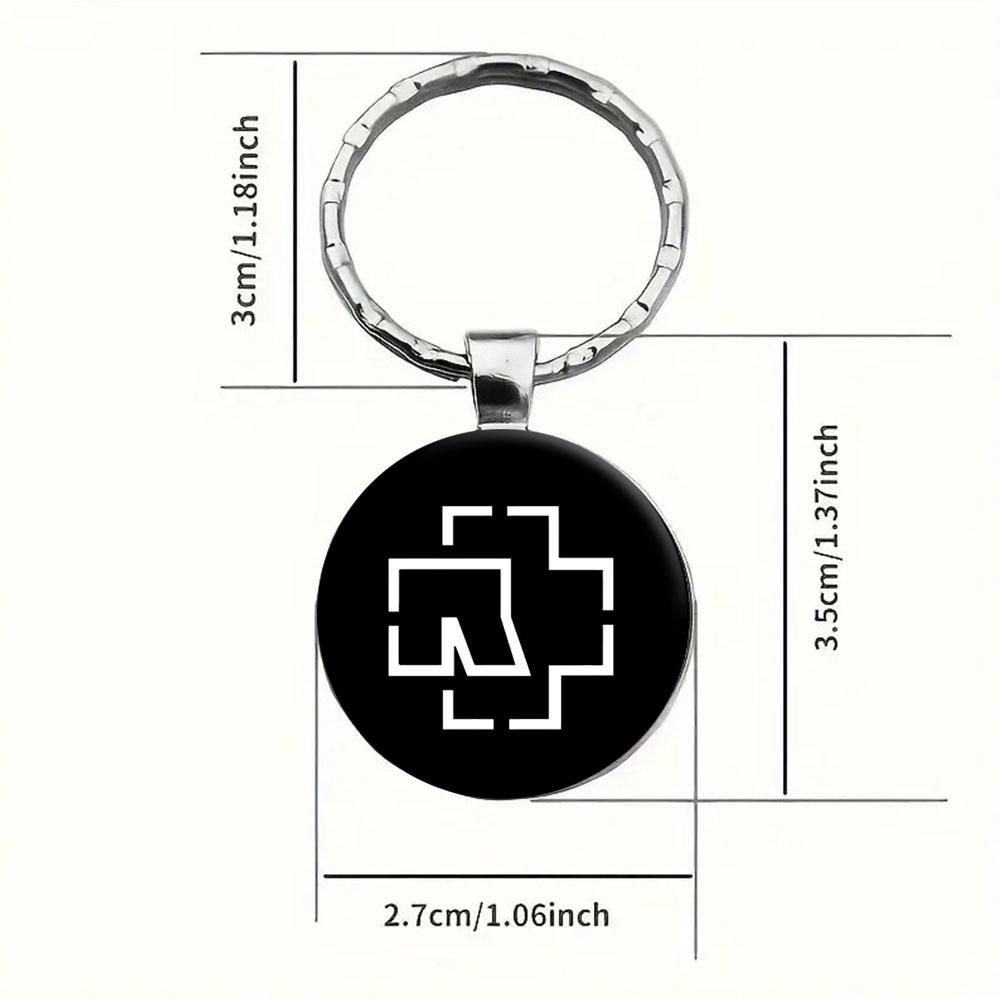 1PC The Band Inspired Keychain Durable DIY Car Keyring Accessories Souvenir Gift for Men Woman Band Fans