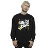 Disney Mens Goofy Reading In Space Sweatshirt