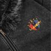 Heren Oversized Verweerd Gewassen Hoodie met Rits Streetwear Casual Lange Mouw Katoenen Pullover