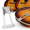 Halbhohle Saitenhalter-Ersatz 6-Saiten-Gitarrenbrücke Trapez-Saitenhalter für geschmeidige Bespielbarkeit und reiche Klänge