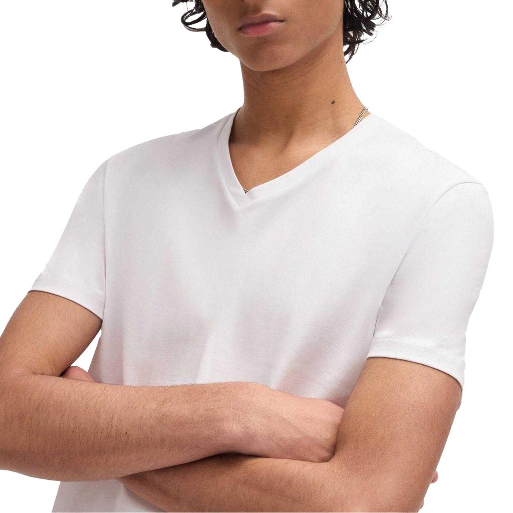 Hugo Mens V Neck T-Shirt (Pack of 2)