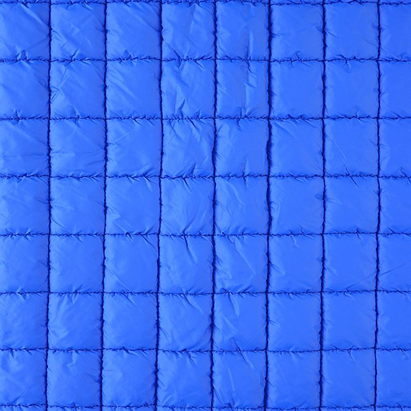

Bubble Grid Embroidered Quilted Down Pleated Fabric for DIY Apparel Pet Clothing Cosmetic Bags Clutches Sofa Car Upholstery 100x140cm