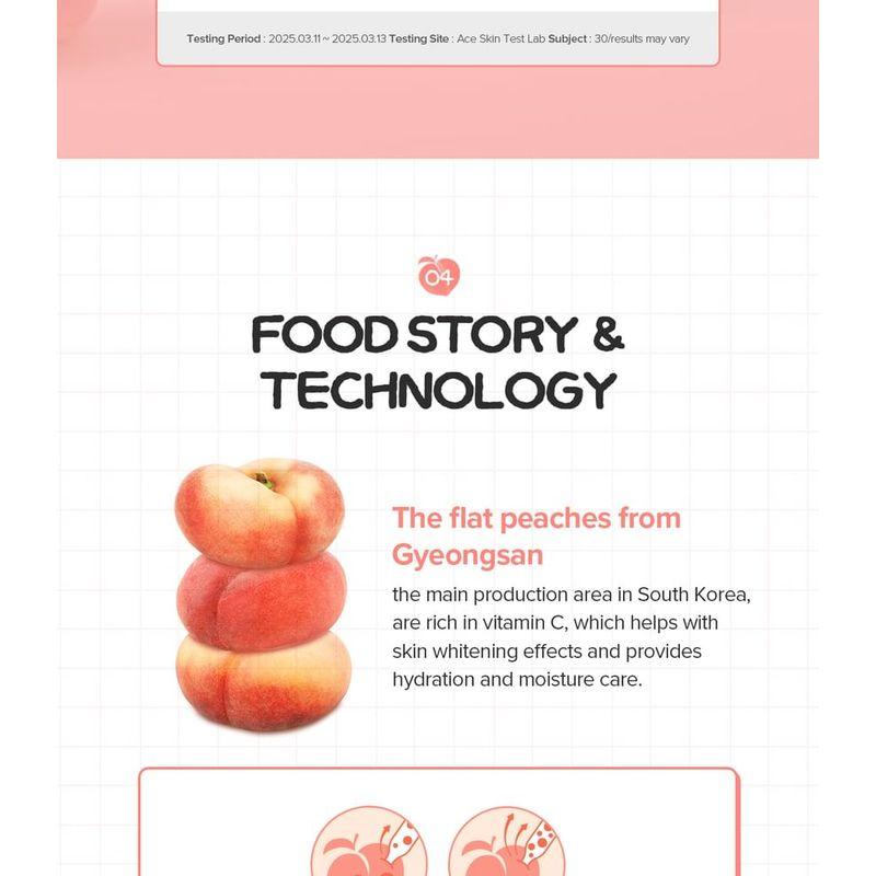 Skinfood Almofada de Algodão com Zinco PCA de Pêssego