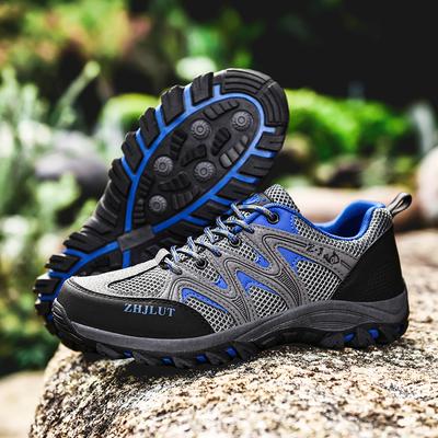 36-44 Couple Anti Slip Breathable Fashionable Outdoor Hiking Shoes Low Top Hiking Shoes Casual Sports Shoes