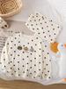 Kids' Cartoon Long-Sleeve Pajamas - Breathable Modal Fabric for Spring & Autumn