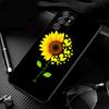 Phone Case for Samsung Galaxy S25 S24 S23 S22 S21 S20 Ultra S20 S22 S21 S10E S20 FE S24 Plus Beautiful Flower sunflower Case