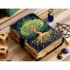 Leather Journal Tree of Life - Leather Notebooks For Women -  Journal For Sketches Book Book Blank Spell Book
