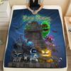 1PC Custom Name ASTRO BOT Patterned Flannel Blanket Suitable For All Seasons for Home Decor Warmth and Comfort Gifts Holiday Present -HE95