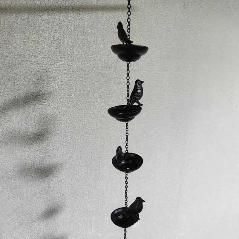 

Mobile bird outdoor rain chain outdoor decoration hanging chain
