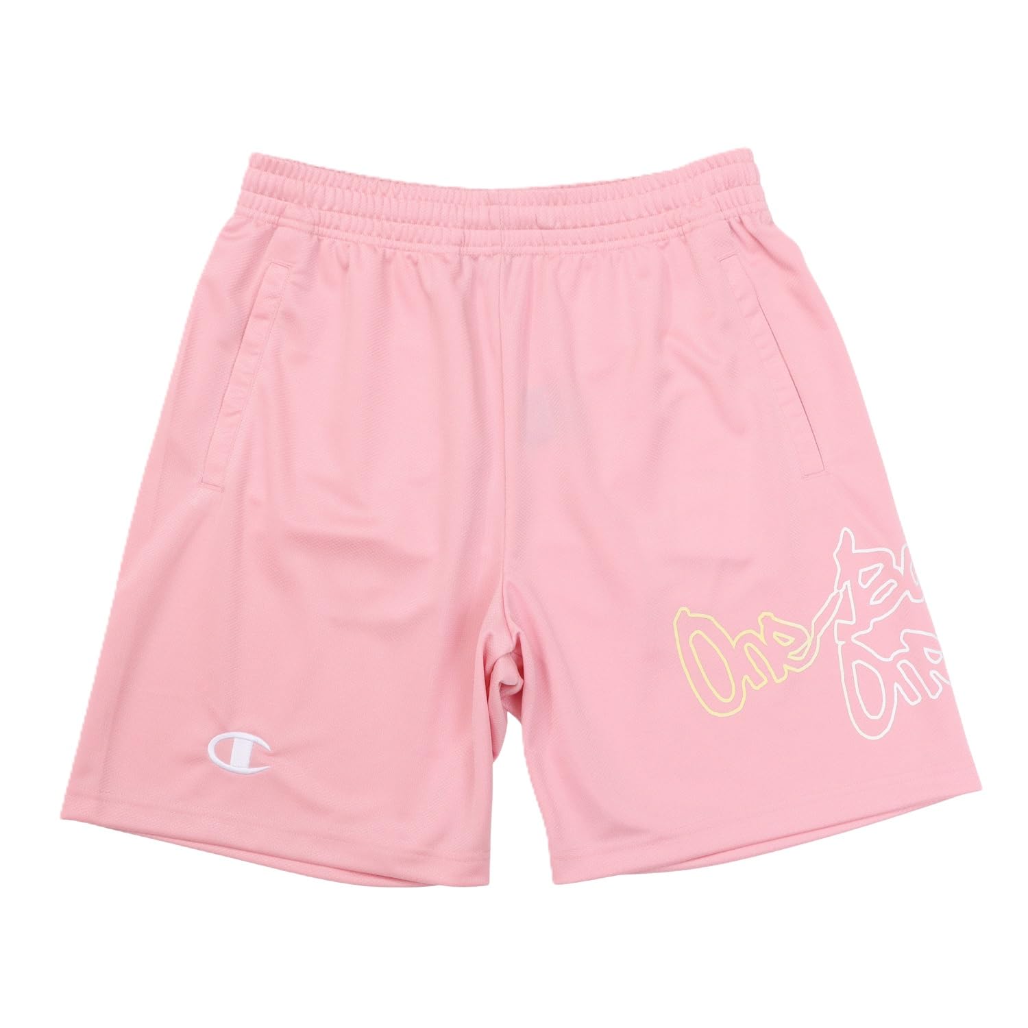 

Шорты с графическим принтом Champion нежно-розовые женские быстросохнущие (CW-CB526)