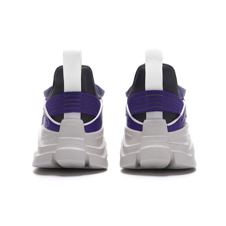 Anta Lifestyle Series Fabric Synthetic Leather Non-Slip Wear-Resistant Breathable Lightweight Low-Top Sports Casual Shoes Men sneaker 912038820-7