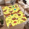 Curious George (1) Personalized Name Office Carpet Stylish Decor for Living Room Bedroom Kitchen