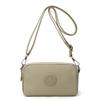 Portamonete in Nylon Leggero Grande Capacità Piccola Borsa Quadrata da Donna Borsa a Tracolla