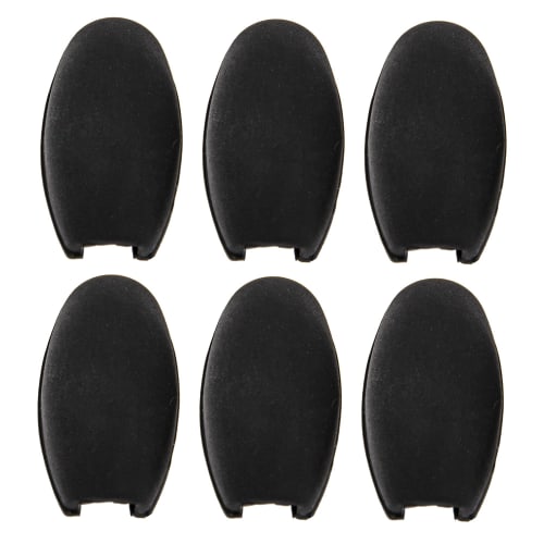 

Yootones Saxophone Thumb Finger Rest Palm Key Riser for Treble, Alto, and Tenor Saxophones (Black) - 6 Pieces