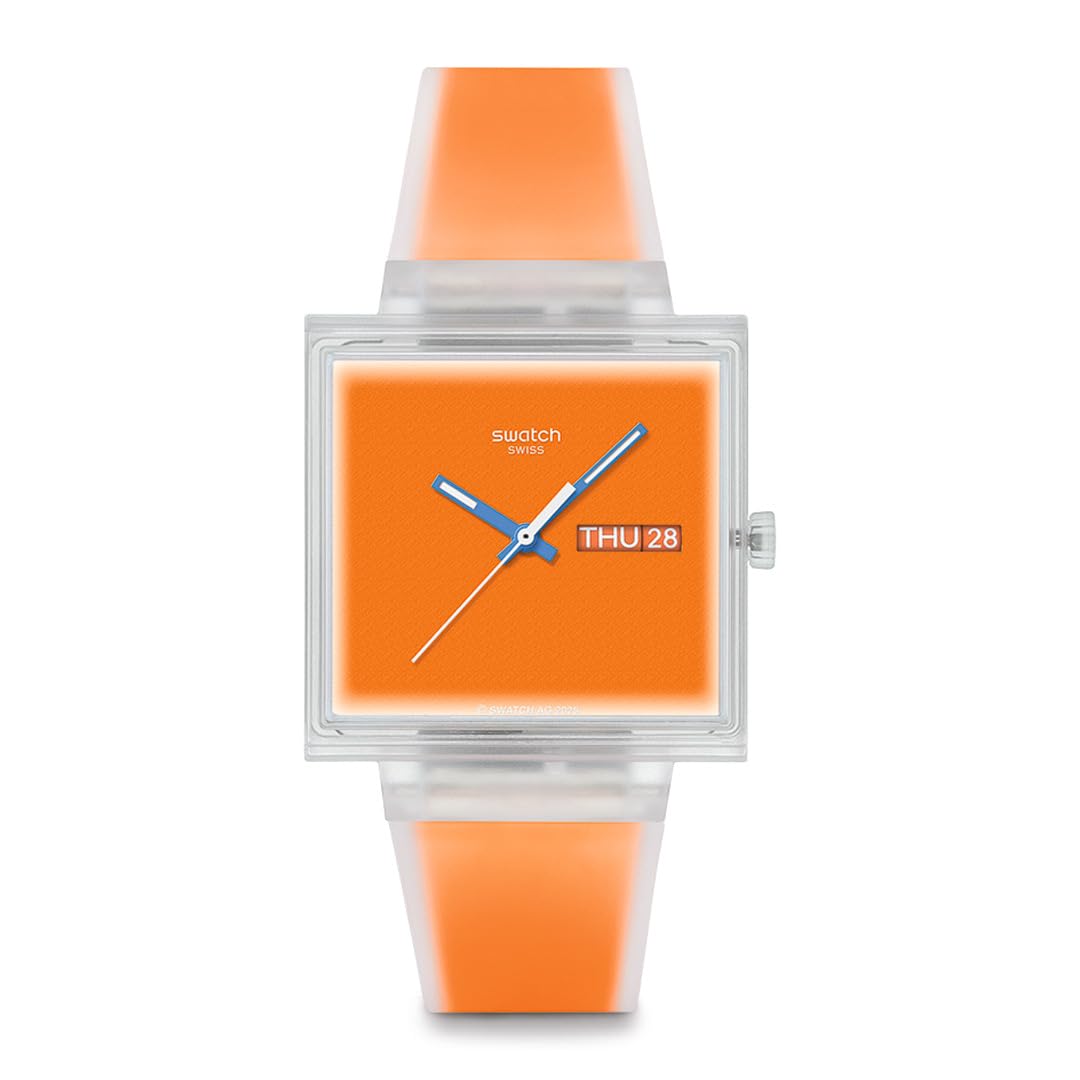 SWATCH Unisex Watch 33mm WHAT THRU
