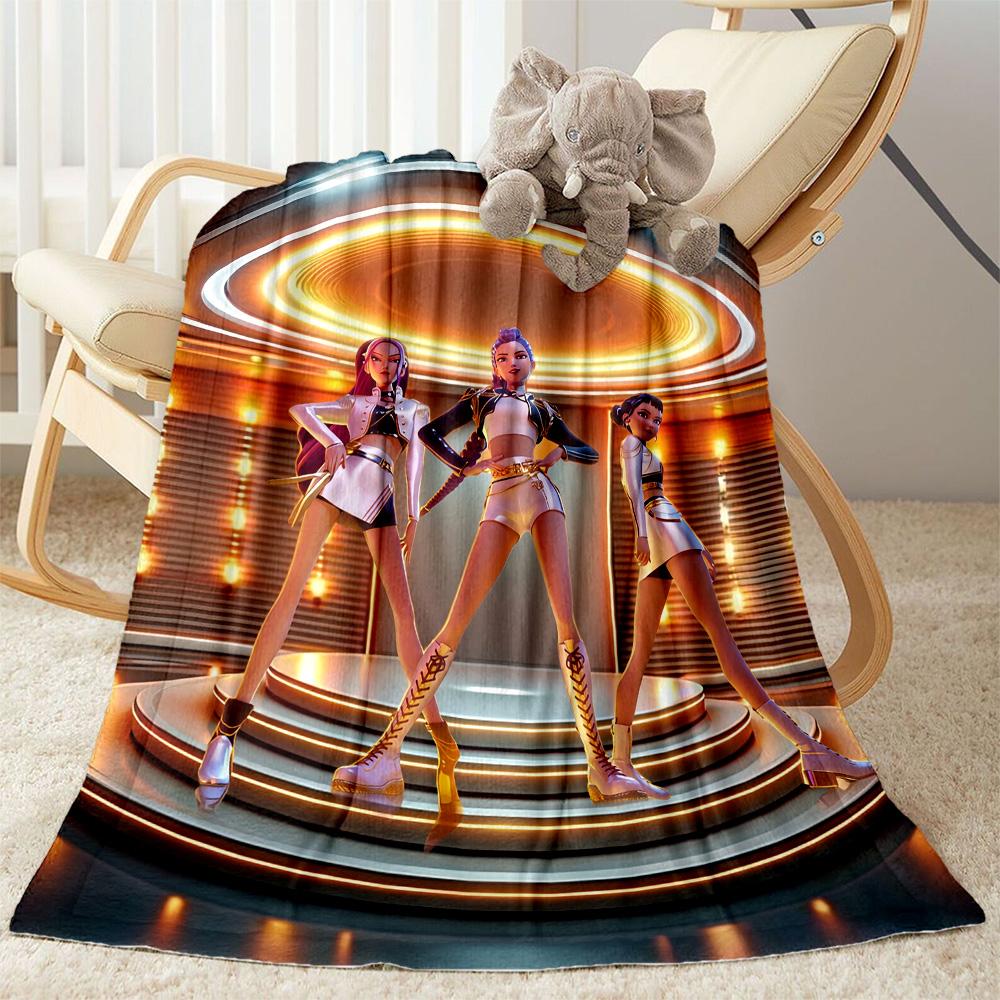 Futuristic Fashion Party Blanket Warmthful Decor Suitable for Couch Sofa Picnics Four Seasons Multipurpose Warmthful Decor
