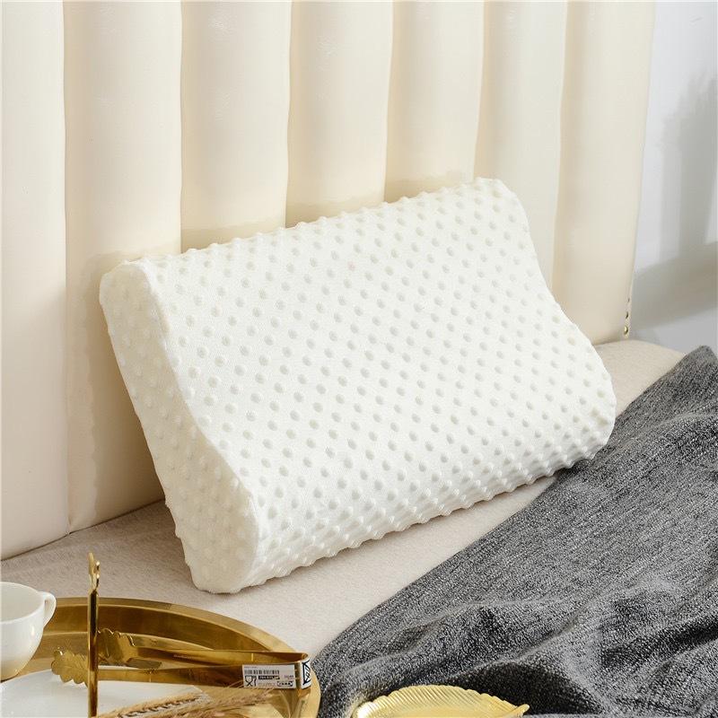 Memory Foam Side Sleeping Pillow Orthopedic Curve Neck Support Relieve Neck Shoulder Pain Ergonomic Cervical Support