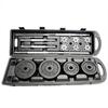 Adjustable Pure Iron Dumbbell Set – 10/20/30 KG Men's Fitness Equipment with Detachable Handheld Design