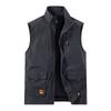 Spring and Autumn Men's Middle-aged and Elderly Outdoor Leisure Large-size Vest Loose Multi-bag Tooling Sports Vest