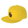 Fashion Adorable Christmas Dachshund dog donning a Santa Claus hat Flat Brim Sun Hat  Casquette Hats