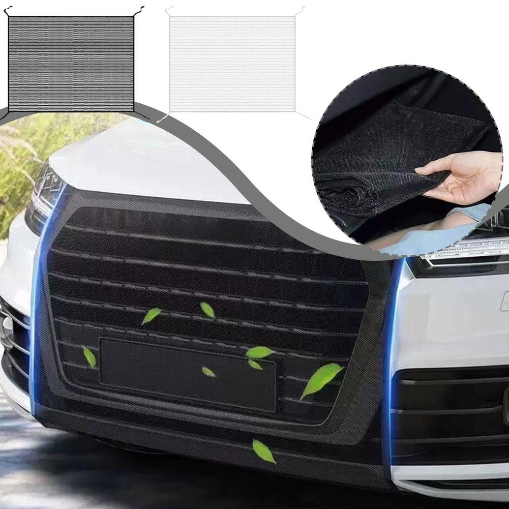 Car Radiator Guard Net Dustproof Front Bumper Grill Willow Net Flying Grilles Dust Filtr R4U5