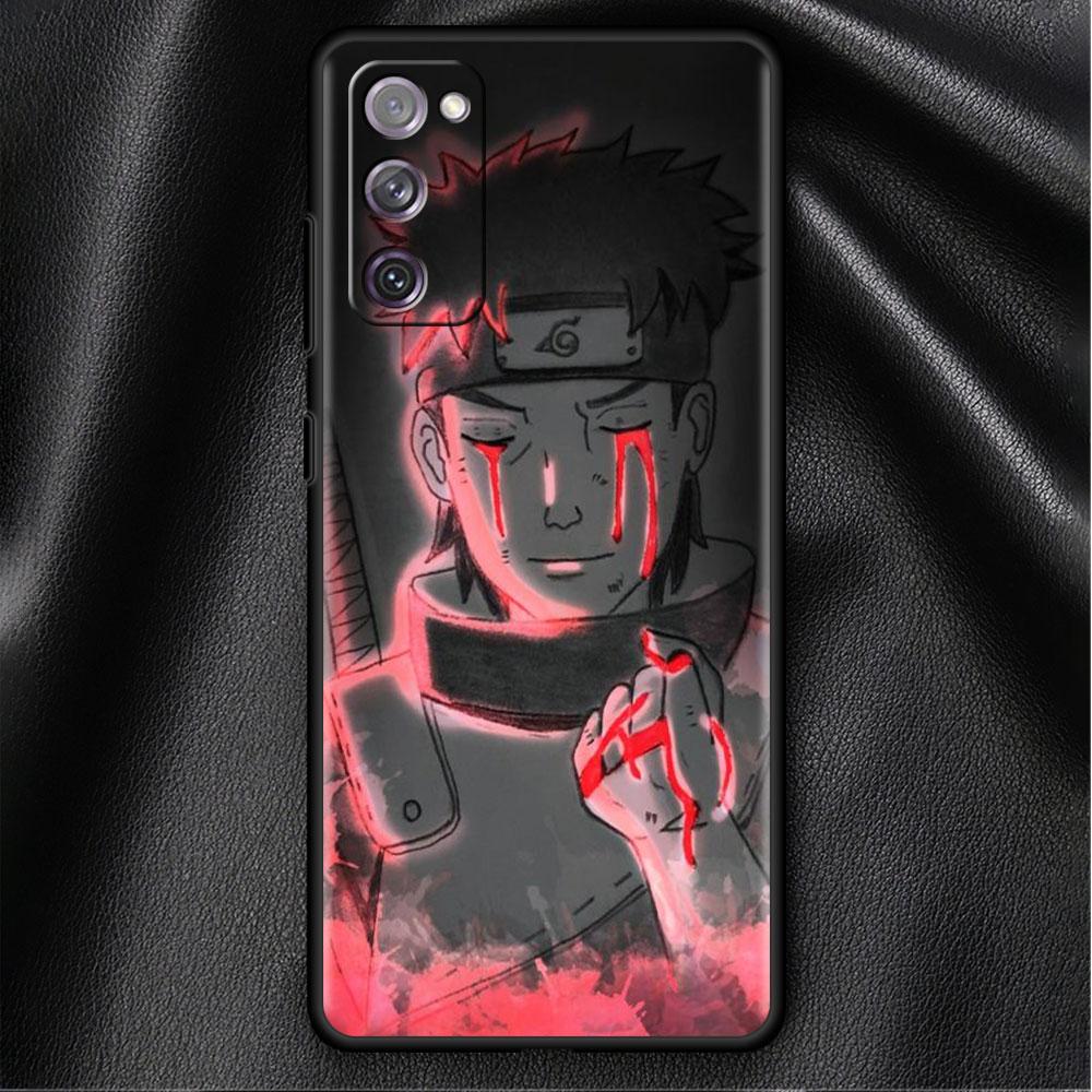 Case For Samsung Galaxy S20 S22 S21 FE S10 S9 Plus S8 Note 20 Ultra 10 Plus Soft Phone Shell Anime Red Blue Light