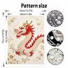 Kit Perla del Drago 5D Fai da Te con Strass Rotondi Artigianato Artistico per Adulti Decorazione Murale per la Casa Design Senza Cornice Adatto ai Principianti