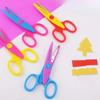 1 Stück Handgemachte Kinder DIY 6 Muster Album Spitze Schere Karte Foto Muster Schere Cartoons Spitze Schere