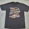 Harley-Davidson Shirt Mens Medium Black Outer Banks North Carolina Graphic Tee Unisex T-Shirt