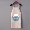 Kitchen Household Apron Anti-Fouling Hand-Wipeable Apron Stain-Resistant High-Looking Dining Apron Oil-Proof