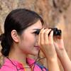 8X21 Portable HD Low-Light Night Vision Binoculars for Women - Perfect for Outdoor Use and Watching Performances